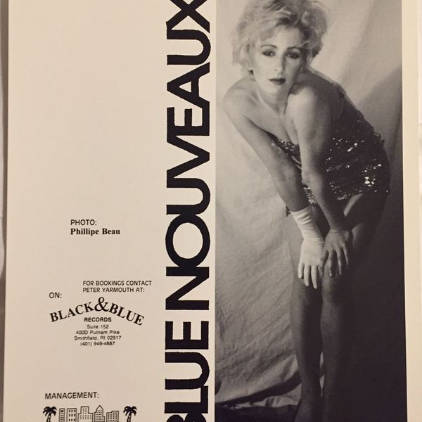 Original Blue Nouveaux 8x10 Promo