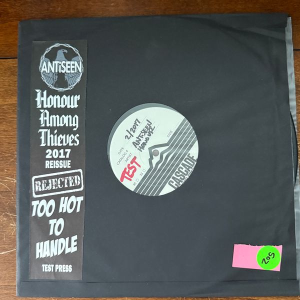 #502/#504 Honour Among Thieves 2017 REJECTED Reissue Test Pressing - #502 HONOUR AMONG THIEVES 2017 REJECT