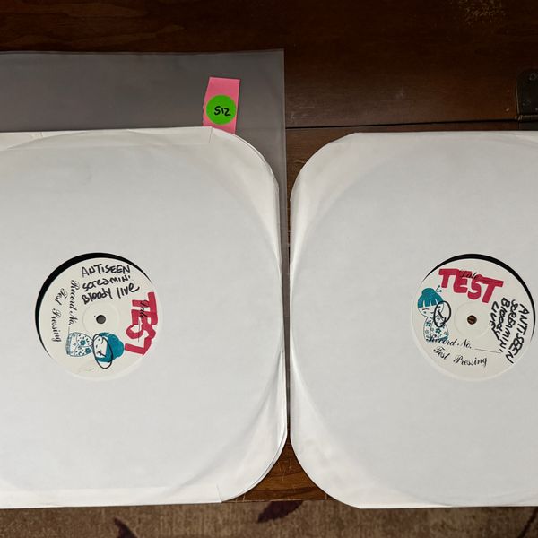 #512 Screamin' Bloody Love 2xLP 2001 Test Pressing - #512 SCREAMIN' BLOODY LOVE 2XLP