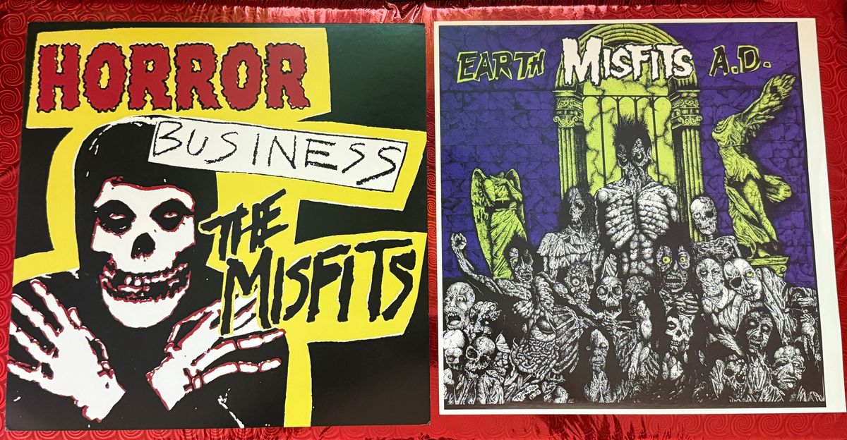 #66 Set of Misfits Card Stock Original Promos/Vinyl