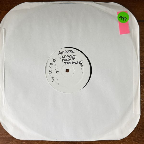 #498 Eat More Possum 2002 Test Pressing TKO Records - #498 EAT MORE POSSUM 2002 TEST