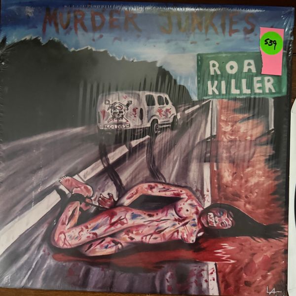 #539 Murder Junkies - Road Killer LP - #539 MURDER JUNKIES - ROAD KILLER LP