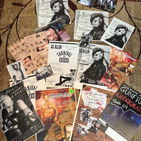 #1052 - 20 Piece PONK GG Allin Poster/Promo Set