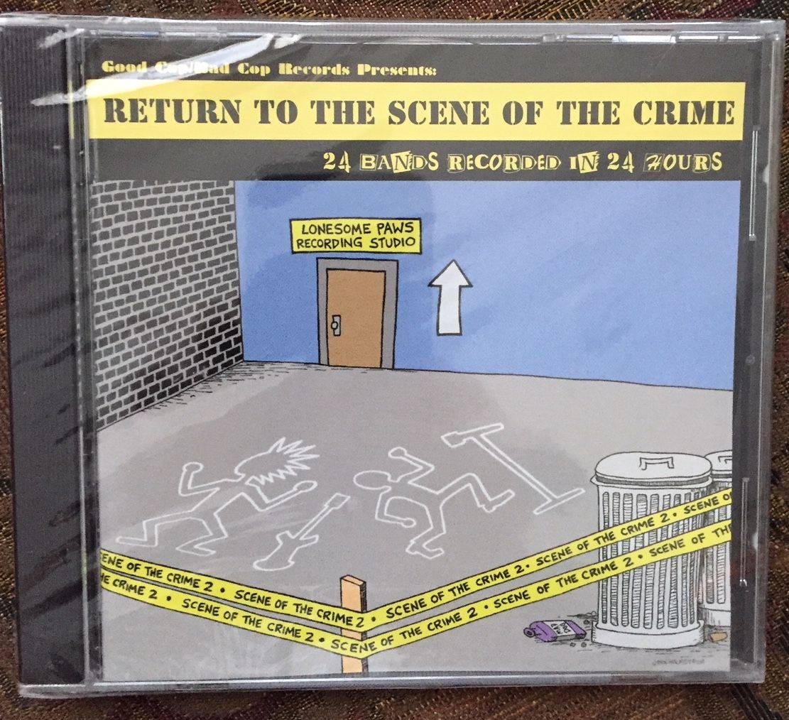 RARE Scene of the Crime CD - Alan Chapples Band Copy - Scene Of The Crime Alan Chapples CD