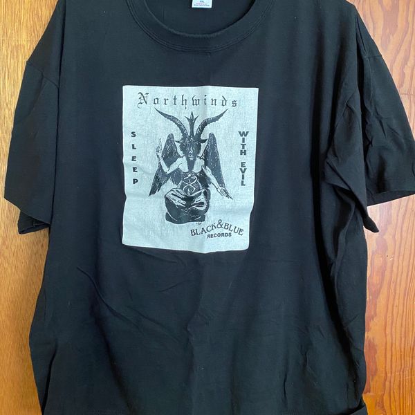 RARE Peter Yarmouth's Own Northwinds Sleep With Evil T-Shirt