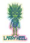 Little Green Man Sticker