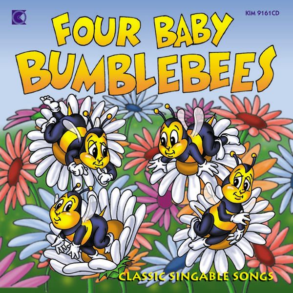 KIM9161 Four Baby Bumblebees