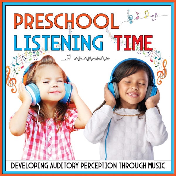 KIM1205DL Preschool Listening Time: Developing Auditory Perception Through Music