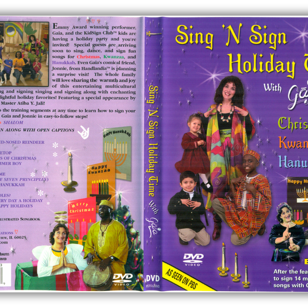 Sing 'n Sign Holiday Time with Gaia DVD (KHS9163DVD)