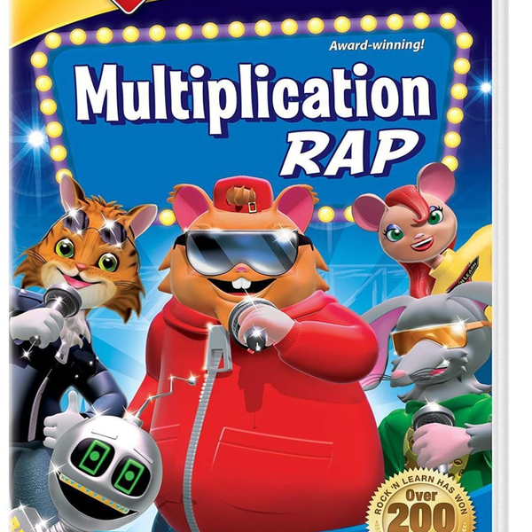 Rock N Learn: Multiplication Rap DVD (RL921DVD)