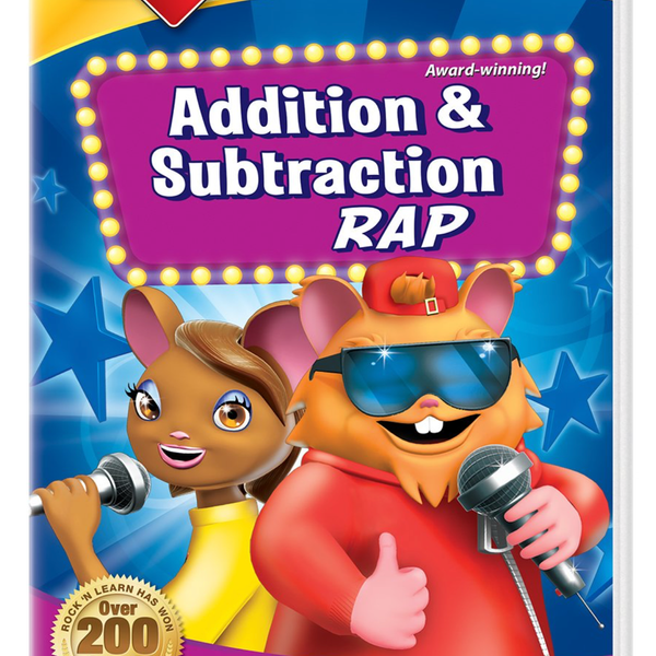 Rock N Learn: Addition & Subtraction Rap DVD (RL923DVD)
