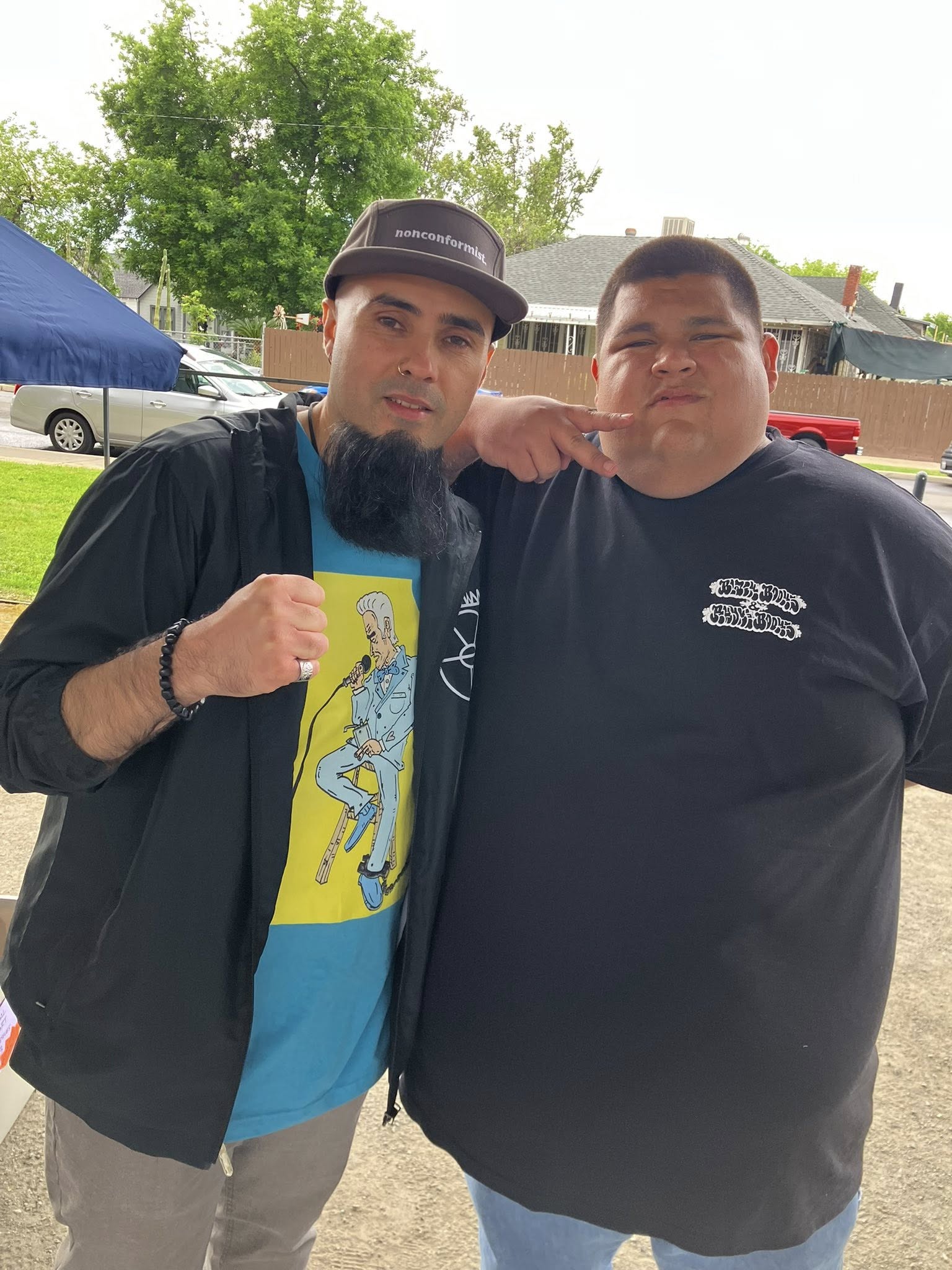 Señor Gigio x MC Wicks, true golden state Hip-Hop ambassador reppin’ Fresno, prolific emcee & organizer of the dope community event Black Books & Rhyme Books.