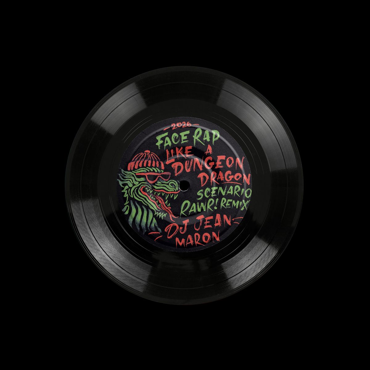 Like a dungeon dragon (SCENARIO RAWR! Remix) - Vinyl 7 inch / format 45 tour