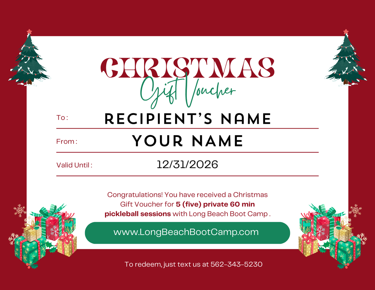 Gift Certificate: 3 Group Fitness Classes