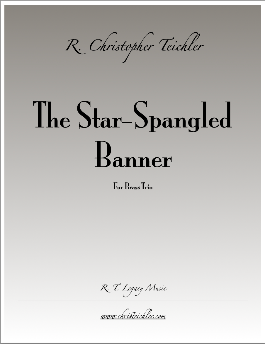 The Star-Spangled Banner E-PRINT (Brass Trio)