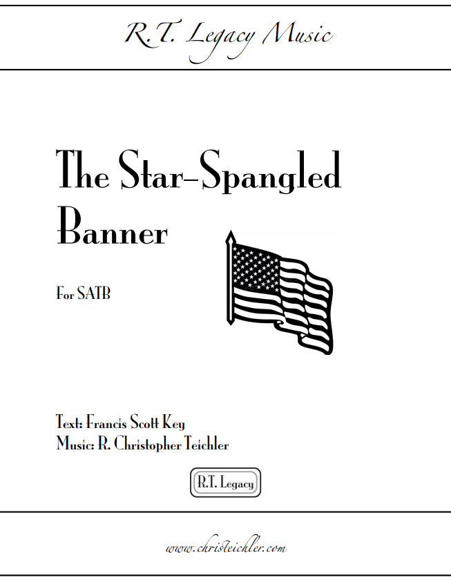 The Star-Spangled Banner - SATB