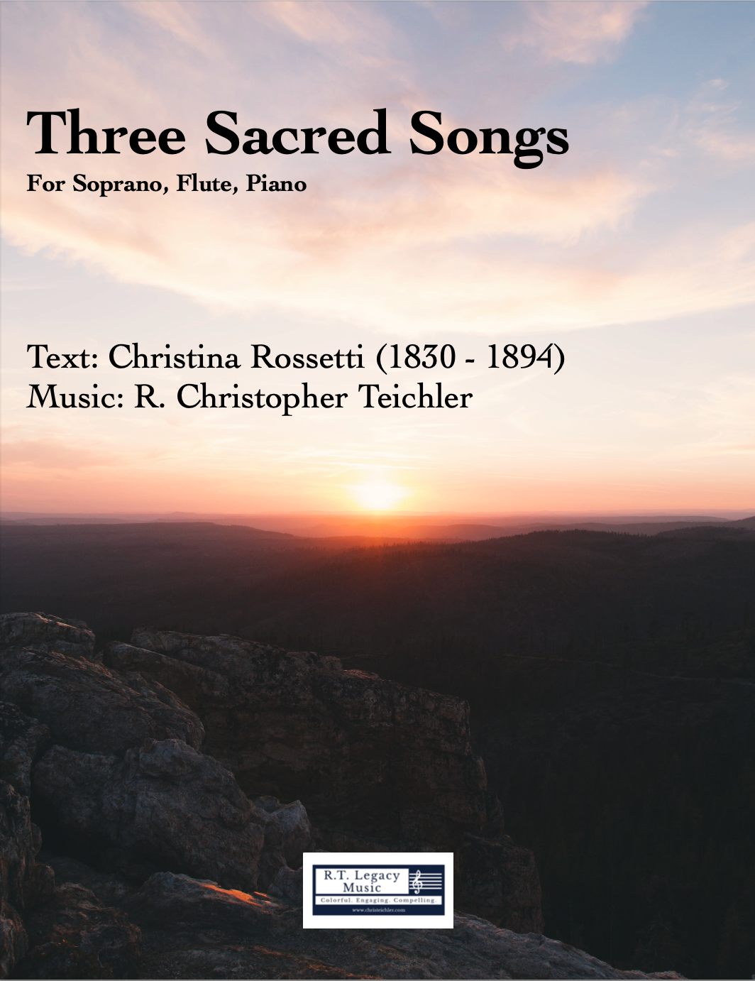 Three Sacred Songs - Soprano, Flute and Piano (E-Print)