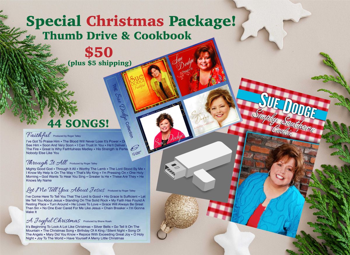 Thumb Drive and Cookbook Special!