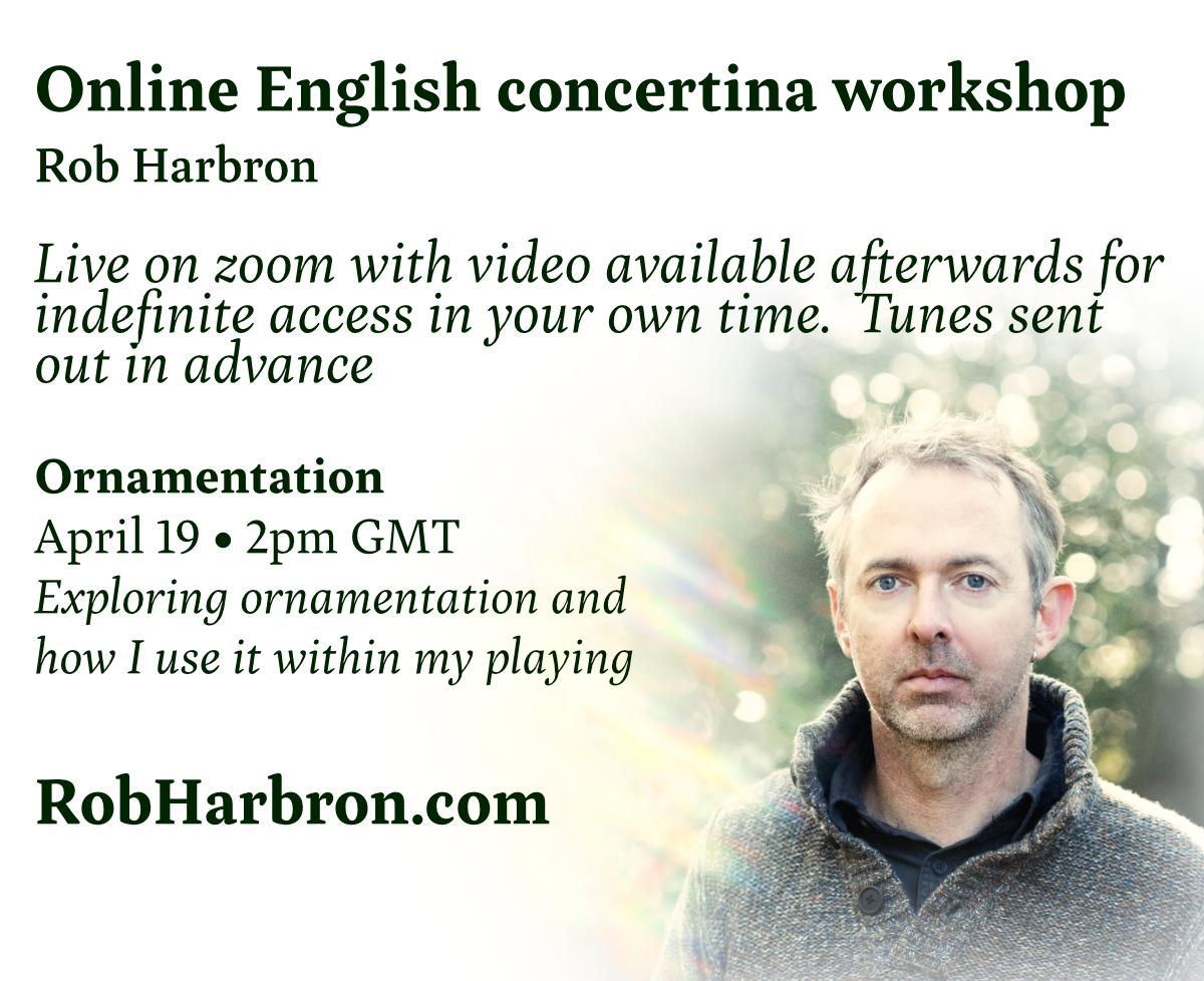 Concertina workshop - ornamentation