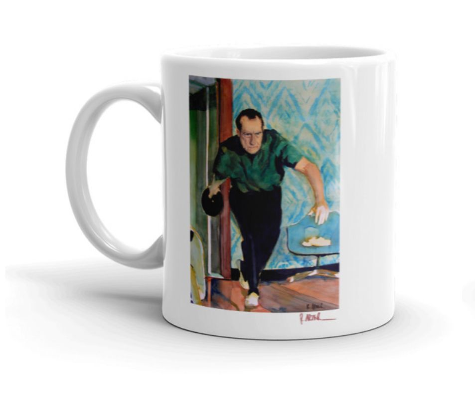Nixon Bowling Coffee Mug