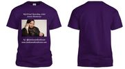 Leasia Henderson - Signature Tee (Purple, Front Design)