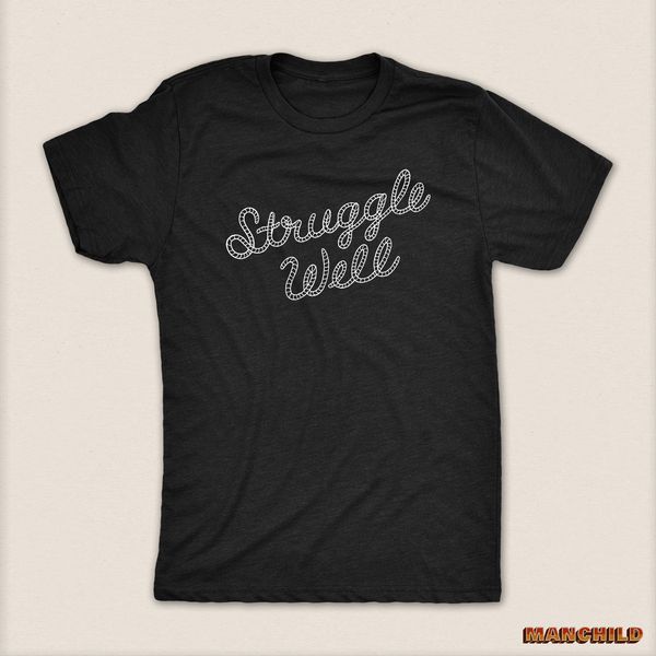 Struggle Well White Lightning Rope T-Shirt