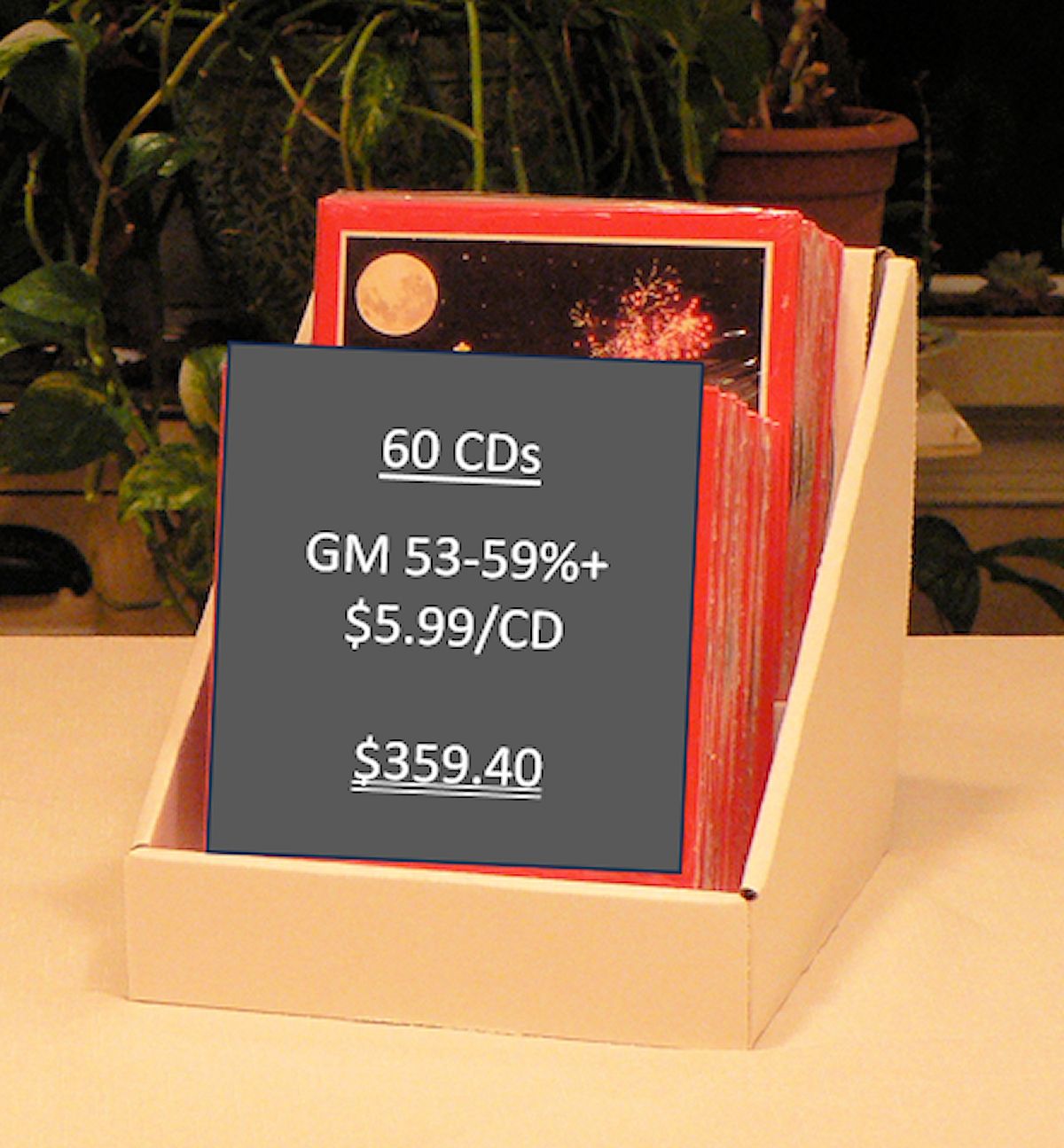 60 CD Retail Package