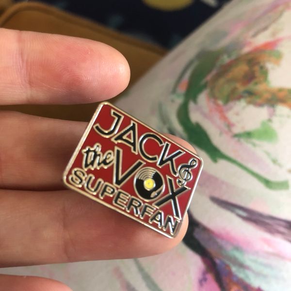 Superfan Enamel Pin