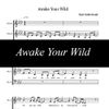 Awake Your Wild ~ Sheet Music