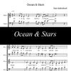 Ocean & Stars ~ Sheet Music