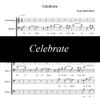 Celebrate ~ Sheet Music