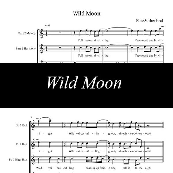 Wild Moon ~ Sheet Music
