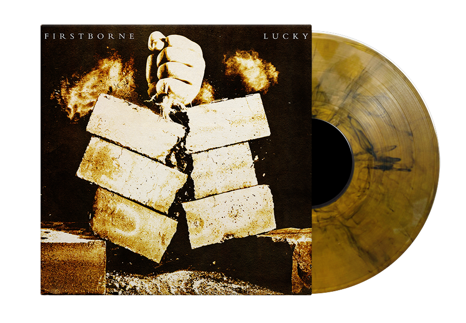 FIRSTBORNE - Lucky Ltd Edition (300) on amber wave colored vinyl