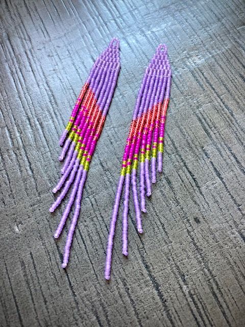 ::: LAVENDER VINTAGE STRIPE :::