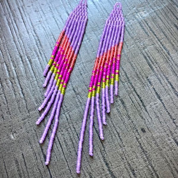 ::: LAVENDER VINTAGE STRIPE :::