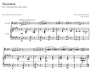 Tchaikovsky - Nocturne Op. 19, No. 4 for Cello and Piano (original key: C# minor)