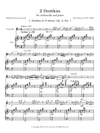 Senytsia - 2 Dumkas for Cello and Piano (Urtext Edition)