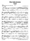 Vivaldi - 9 Cello Sonatas (Critical Edition, Unmarked)