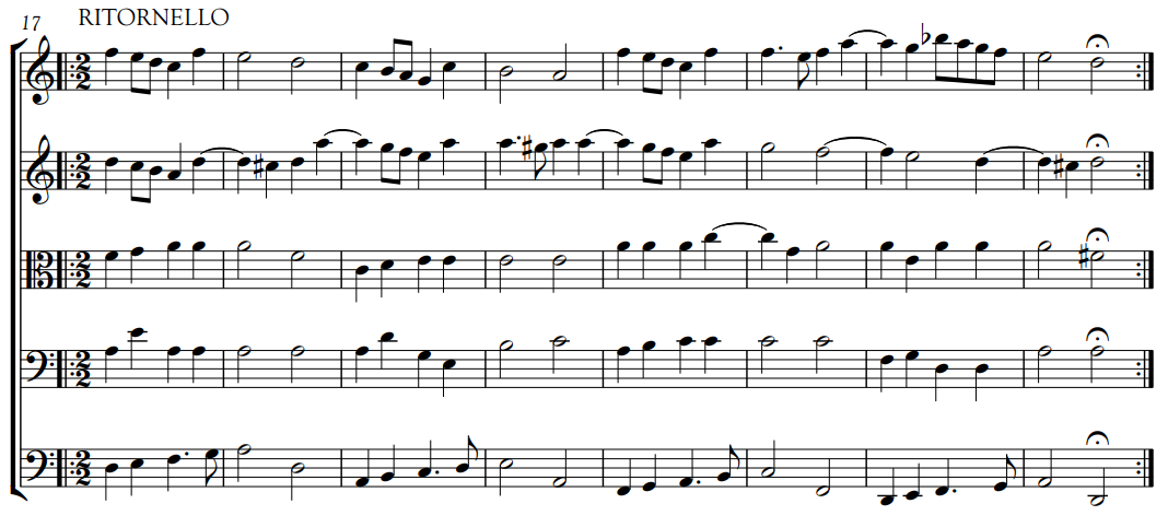 A sheet of music with black and white lines
Description automatically generated