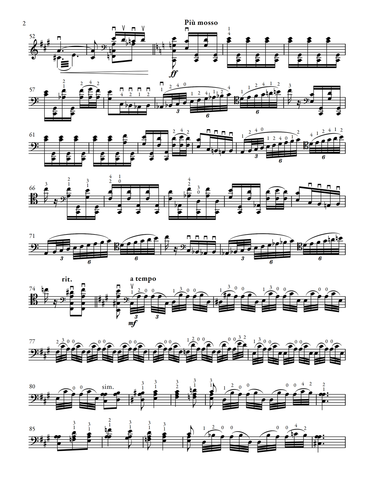 Leonovich - Cadenza-Fantasia No. 1 for Cello Solo (after Rimsky-Korsakov's Capriccio Espagnol)