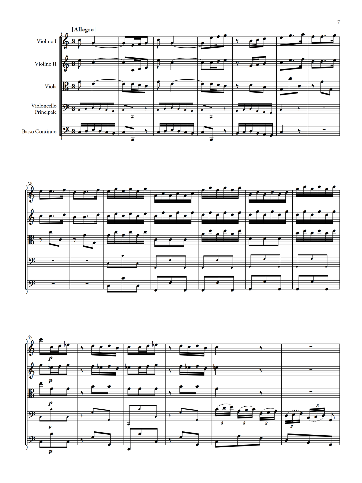 Vivaldi - Cello Concerto in C major, RV 398 (Urtext Edition)