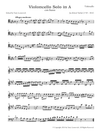 Vanhal - Violonello Solo in A (Urtext Edition)