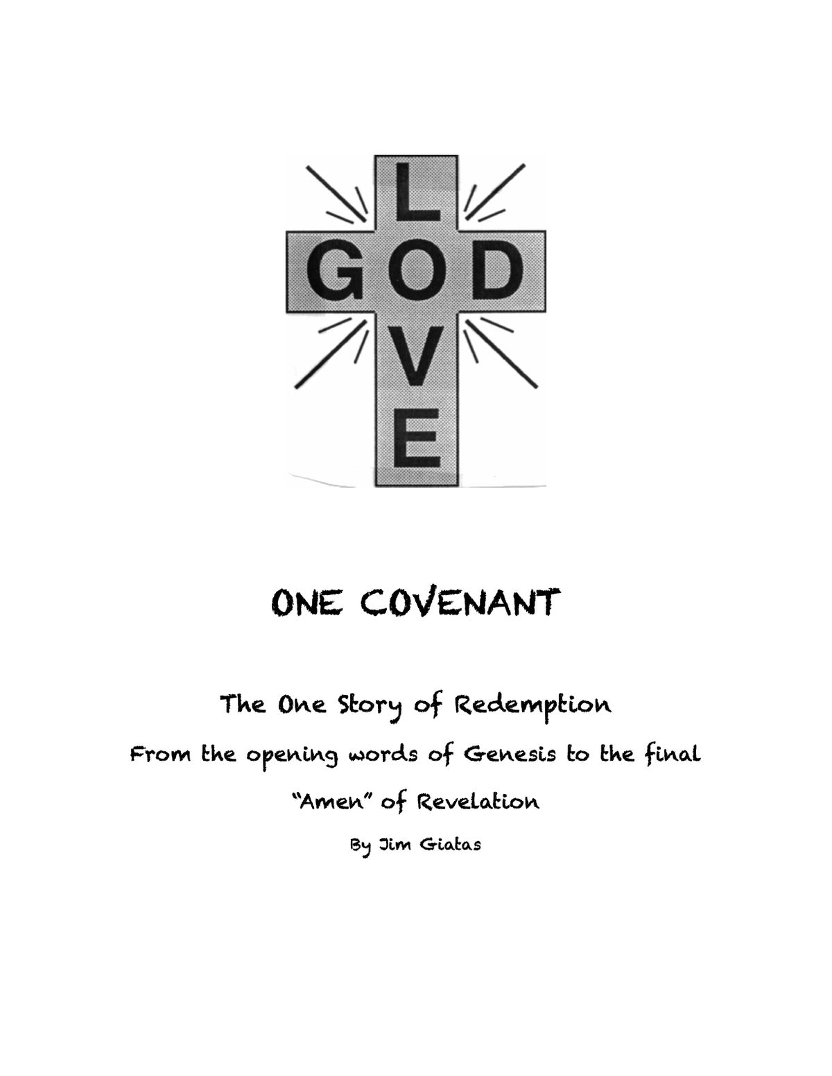 ONE COVENANT