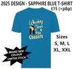 BRAND NEW - SAPPHIRE BLUE T-SHIRT