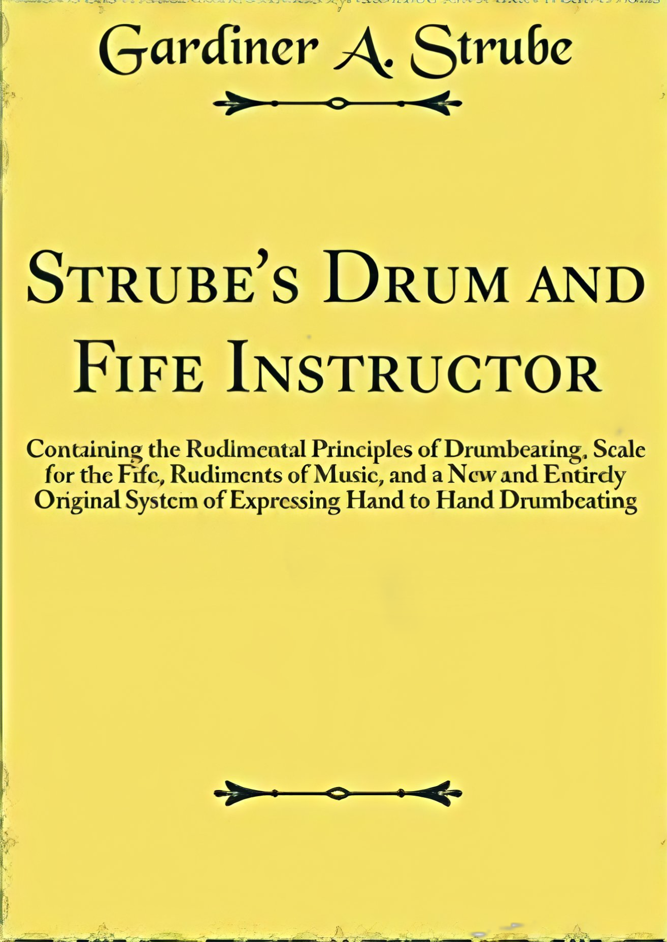 Strube's Rudiment Book
