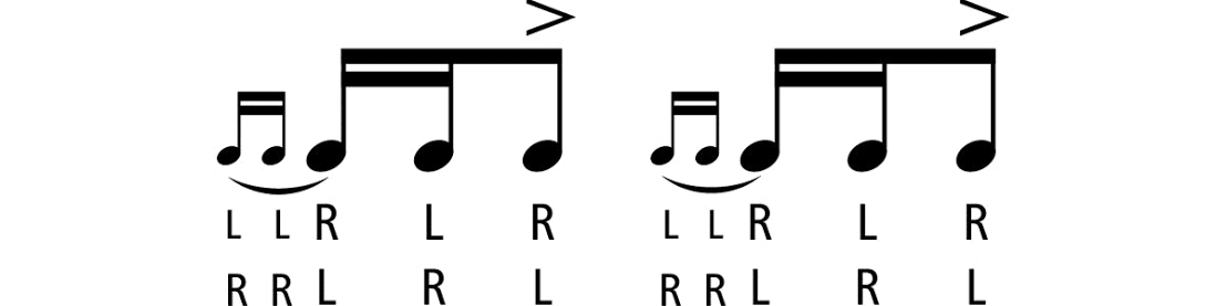 Lesson 25 rudiment, drag double tap, Rratatap