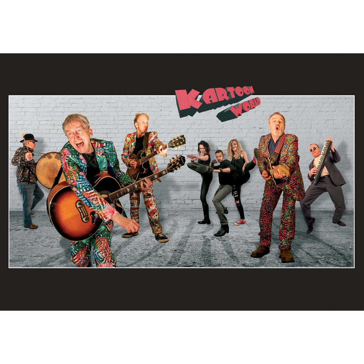 Poster 2 - Kartoon World pic/The making of - A2 (594 x 420mm) - rolled
