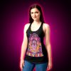 "The Pineal Glands" Fitted Racerback Tank Top