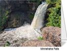 Set of 4 Notecards - "Minnehaha Falls"