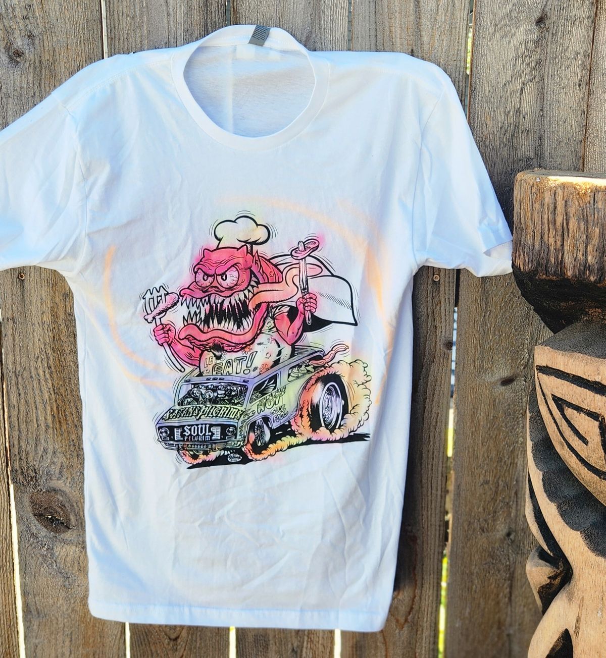 NEW Soul Pilgrim t-shirt! AIR BRUSH COLOR